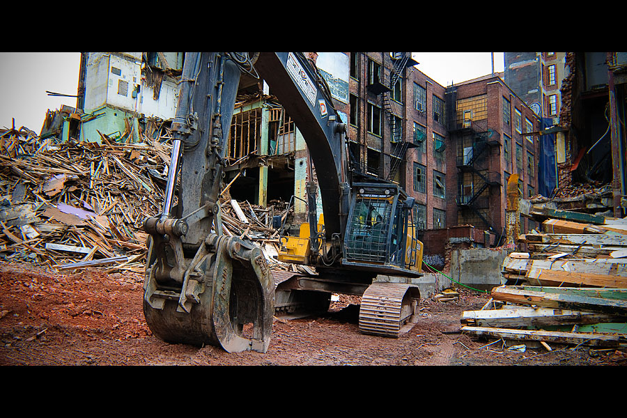 image de chantiers à Montréal - par Julien Lebreton